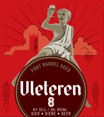 Vleteren 8º Porto Barrel Aged Bier logo